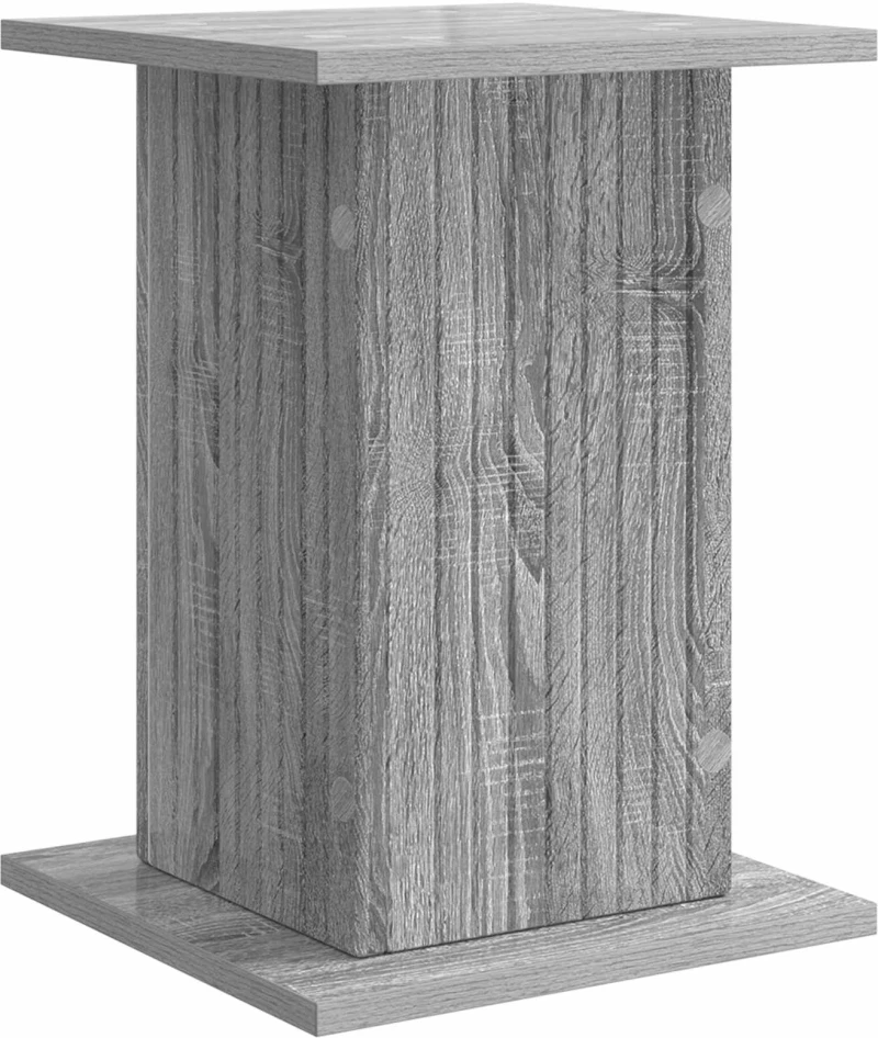 vidaXL Βάση φυτών 2 pcs Γκρι Sonoma 30,5 x 30 x 43 εκ