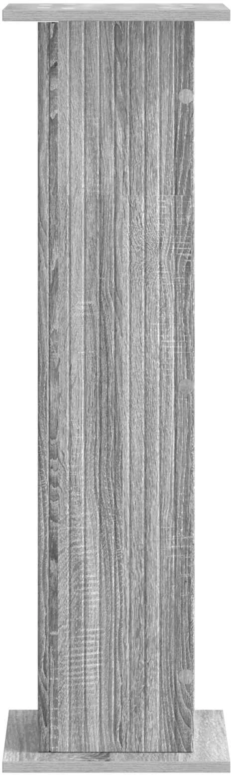 vidaXL Βάση φυτών 2 pcs Γκρι Sonoma 30,5 x 30 x 100,5 εκ