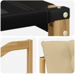 vidaXL Σειρά Καναπέ Εξωτερικού με μαξιλάρι 3 pcs Λευκό και Μπεζ