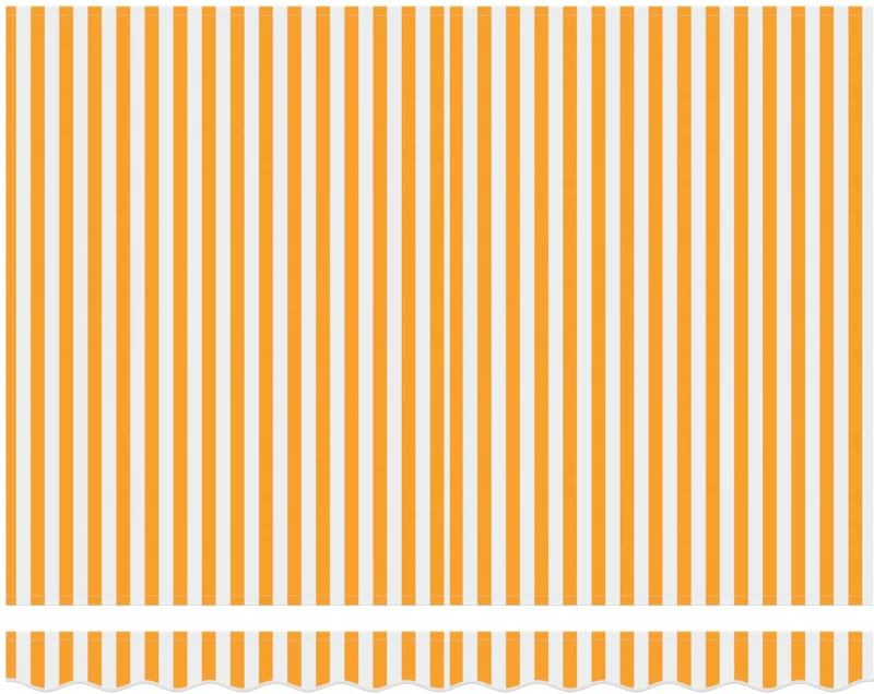 vidaXL Χειροκίνητη αναδιπλούμενη τέντα με LED 3,5 x 2 m