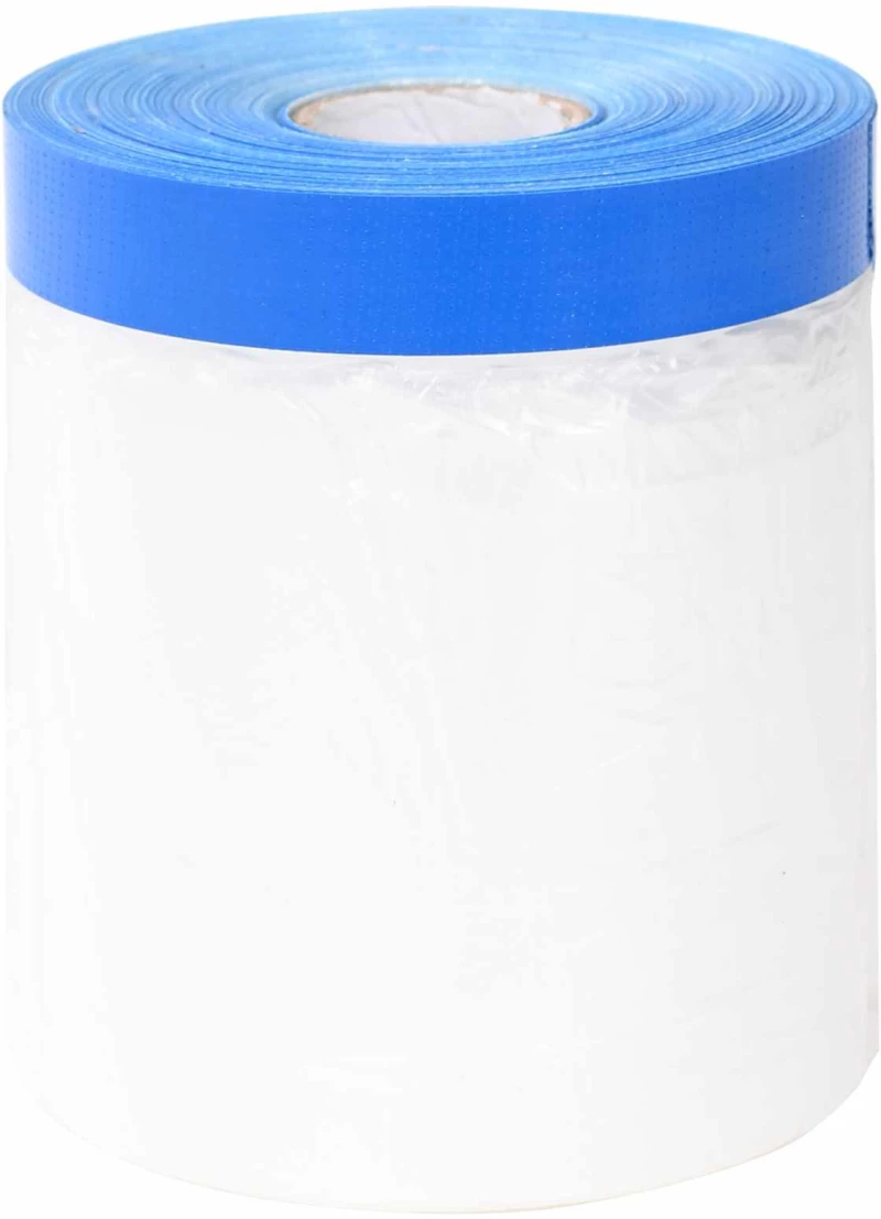 vidaXL Ταινία μάσκας με κόλλα 6 pcs Διαφανές και Μπλε 110 x 2000 εκ.