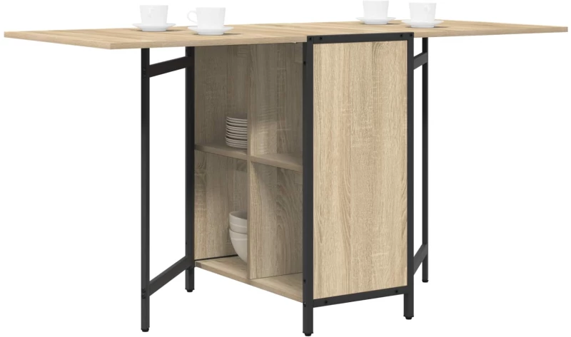 vidaXL Τραπέζι φαγητού 144 x 60 x 75 εκ. Επεξεργασμένο Ξύλο