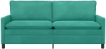 vidaXL Καναπές Τιρκουάζ 196 x 81 x 87,5 εκ. Βελούδο
