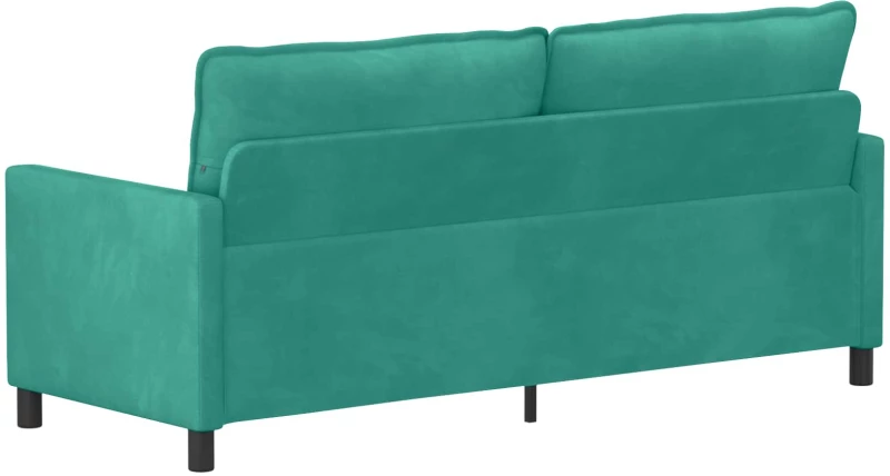 vidaXL Καναπές Τιρκουάζ 196 x 81 x 87,5 εκ. Βελούδο