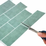 vidaXL Πλακάκι Subway 10 pcs Γκρι Πράσινο 29 x 21 εκ