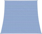 vidaXL Ικανότητα Σκίασης Μπλε και άσπρο 4 / 5 x 4 m HDPE
