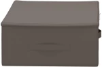 vidaXL Κουτί αποθήκευσης 24 pcs Γκρι 70 x 40 x 18 εκ. Ύφασμα