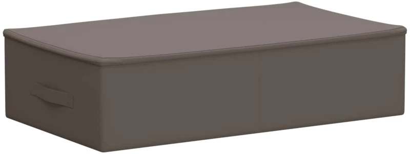vidaXL Κουτί αποθήκευσης 24 pcs Γκρι 70 x 40 x 18 εκ. Ύφασμα