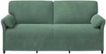 vidaXL 3-Θέσιος καναπές Θαλασσί 198 x 83 x 95 εκ. Βελούδο