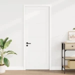 vidaXL Εσωτερική Πόρτα Λευκό 78 x 211 εκ Κόντρα πλακέ