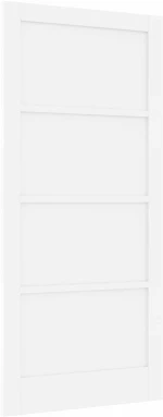 vidaXL Εσωτερική Πόρτα Λευκό 93 x 202 cm Κόντρα πλακέ