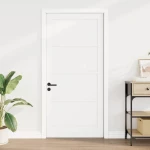 vidaXL Εσωτερική Πόρτα Λευκό 93 x 202 cm Κόντρα πλακέ