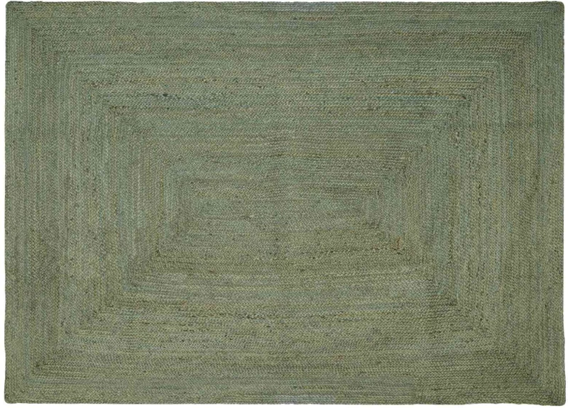 vidaXL Χαλιά χώρου Ορθογώνιος Λαδί 160 x 230 cm Γιούτα