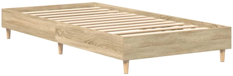 vidaXL Σκελετός Κρεβατιού Sonoma Δρυς 80 x 200 cm Επεξεργασμένο Ξύλο