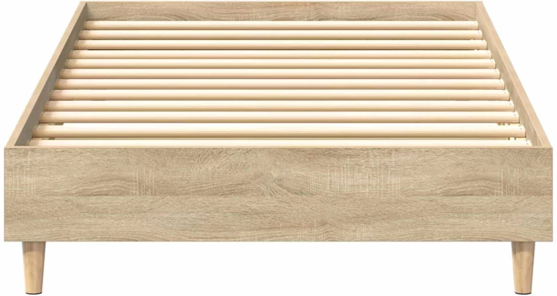 vidaXL Σκελετός Κρεβατιού Sonoma Δρυς 80 x 200 cm Επεξεργασμένο Ξύλο