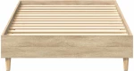 vidaXL Σκελετός Κρεβατιού Sonoma Δρυς 80 x 200 cm Επεξεργασμένο Ξύλο