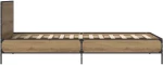 vidaXL Κρεβάτι με Κεφαλάρι Artisian Δρυς 80 x 200 cm