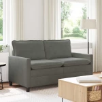 vidaXL Καναπές Ανοιχτό γκρι 156 x 81 x 87,5 εκ Ύφασμα