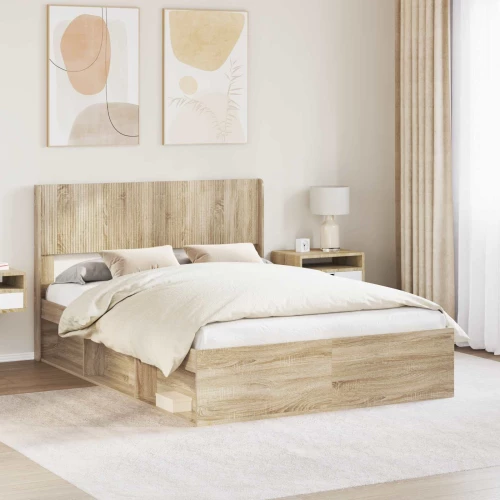 vidaXL Κεφαλάρι Sonoma Δρυς PB