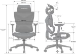 ANDA SEAT Gaming Chair X-AIR MEGA XL BLACK