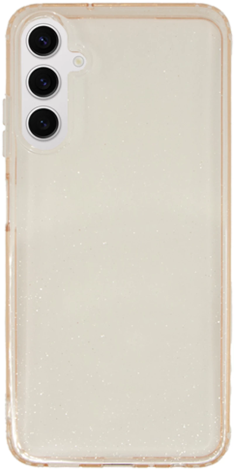 Vivid Silicone Anti-Scratch Glitter Case Samsung Galaxy A14 4G/5G Transparent/Pink