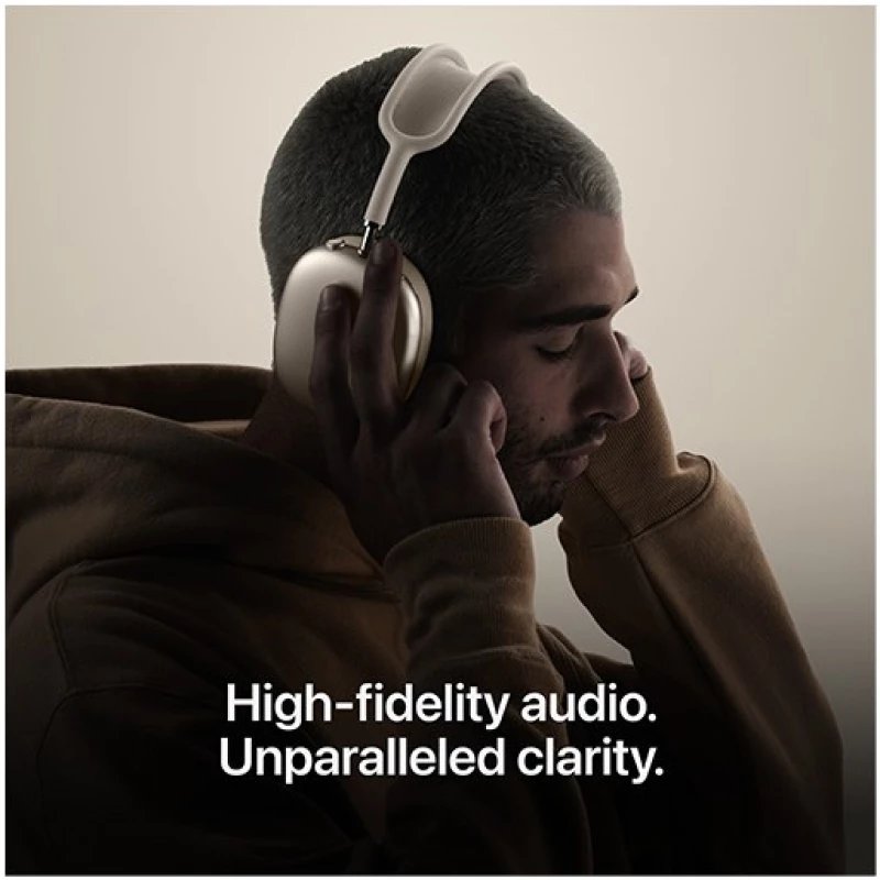 Apple AirPods Max 2 (2026) Ασύρματα Bluetooth Over-Ear Ακουστικά Starlight (MHWL4ZM/A)