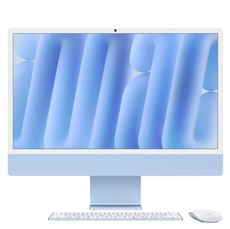 Apple iMac 24-inch with Retina 4.5K display: M4 chip with 10c CPU and 10c GPU, 24GB, 512GB - Blue