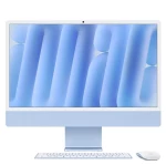 Apple iMac 24-inch with Retina 4.5K display: M4 chip with 10c CPU and 10c GPU, 24GB, 512GB - Blue