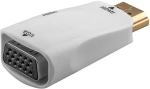 GOOBAY αντάπτορας HDMI σε VGA & 3.5mm 44793, 1080p, λευκός