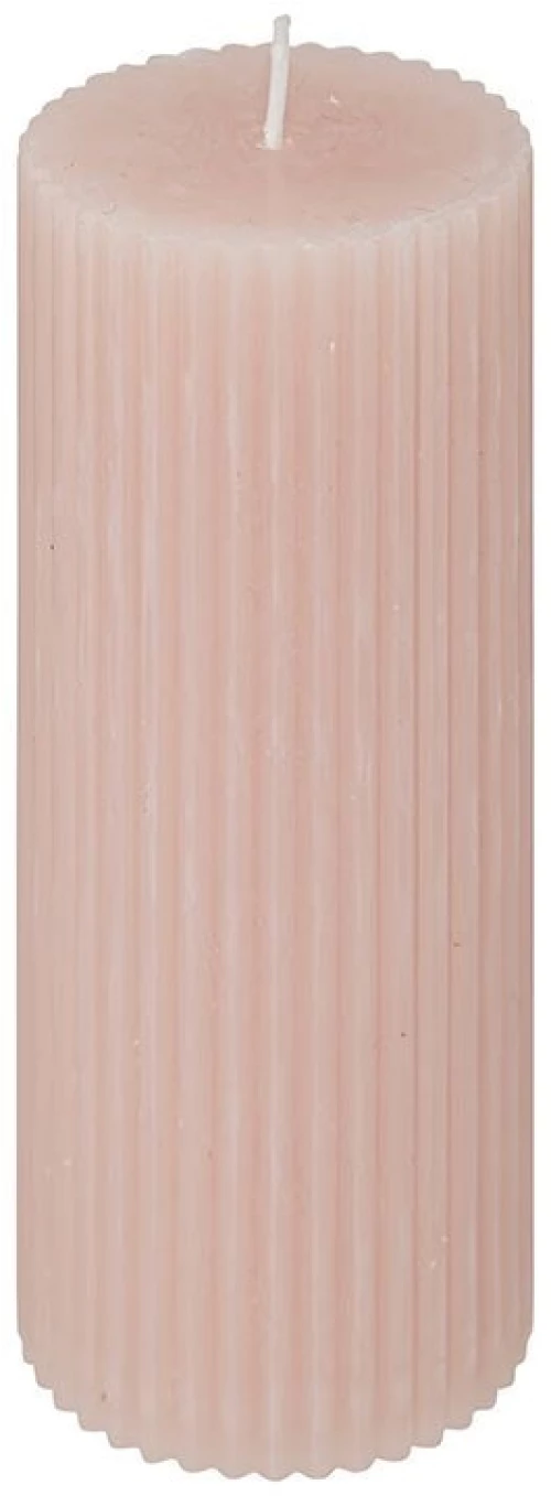 ΚΕΡΙΆ & ΚΗΡΟΠΉΓΙΑ DEMI PINK RND CANDLE 5X14 196064G