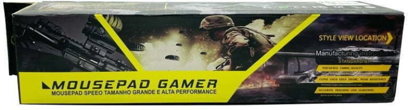 Jx-3080 Gaming Mouse Pad Μαύρο