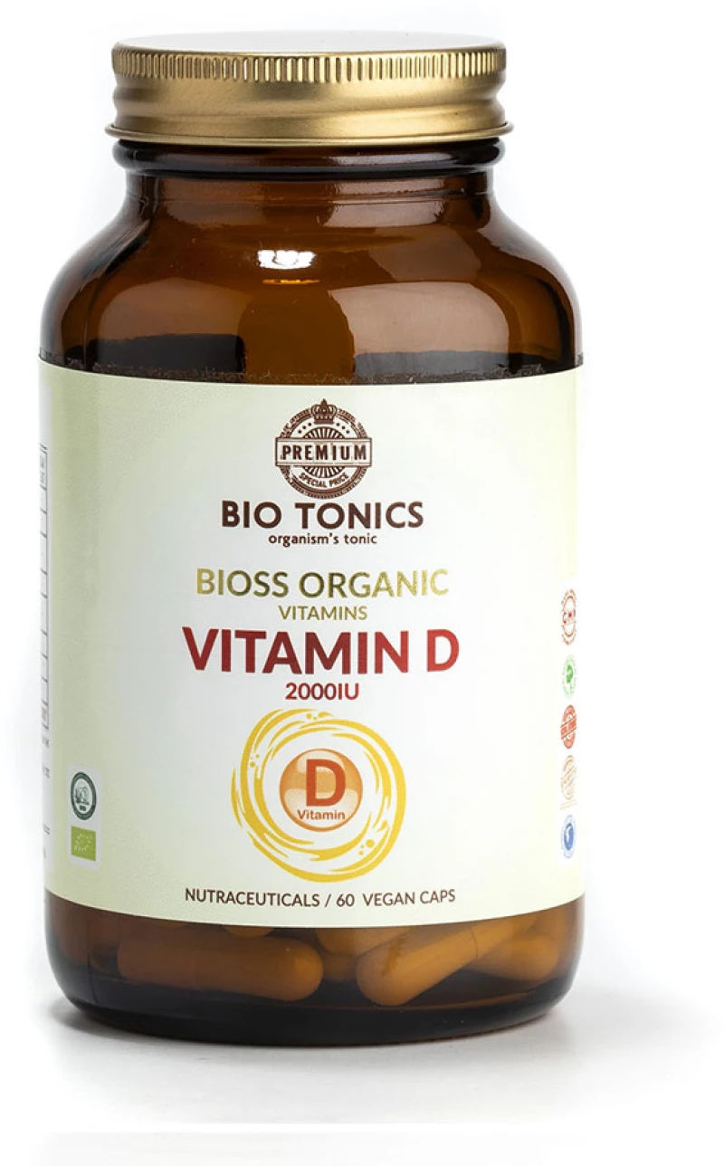 Bio Vitamin D 2000iu 60 Vcaps (BioTonics)