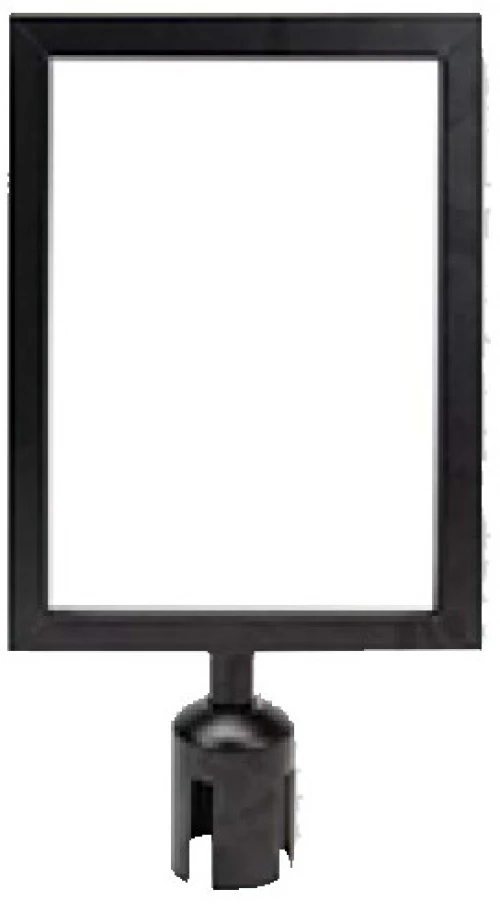 Πινακίδα Κάθετη Μαύρη 25x35 εκ.