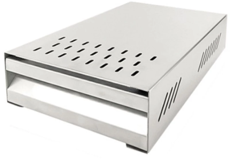 Knock Box Συρταριέρα Υπολειμμάτων Καφέ Inox 35x25x9 εκ.