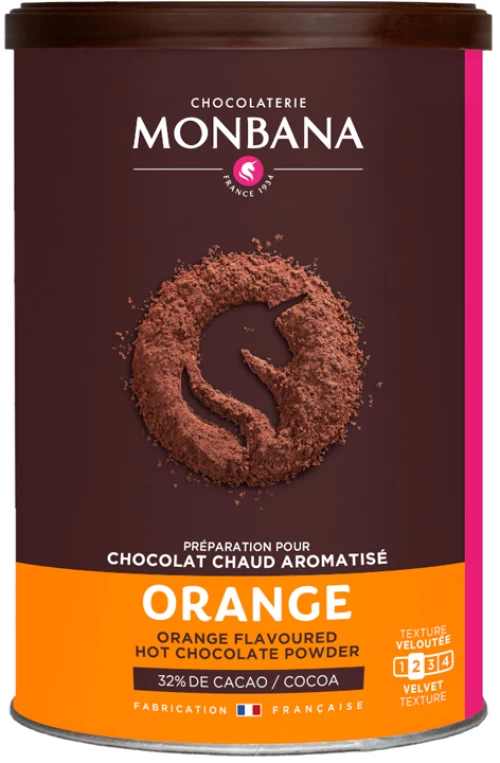 Σοκολάτα Ρόφημα Monbana Orange 250g