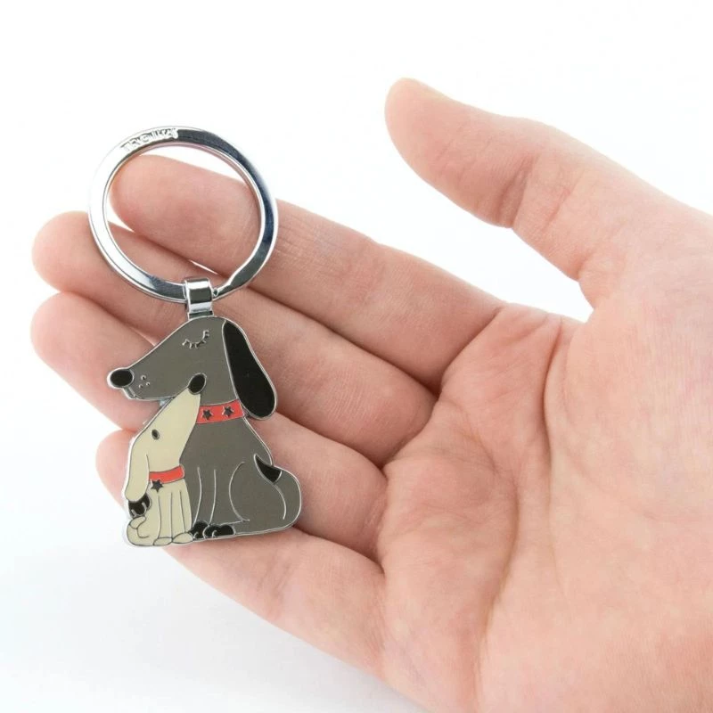 Μπρελόκ Μεταλλικό Troika Dog and Doggy KR18-05/BR
