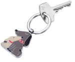 Μπρελόκ Μεταλλικό Troika Dog and Doggy KR18-05/BR
