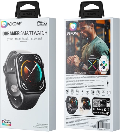 Smartwatch WK WH-08 Μαύρο