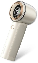 VENTION USB 5V Speed (1-100) Adjustable Handheld High-Speed Fan Beige LED Display Type (PBAN0) (VENPBAN0)