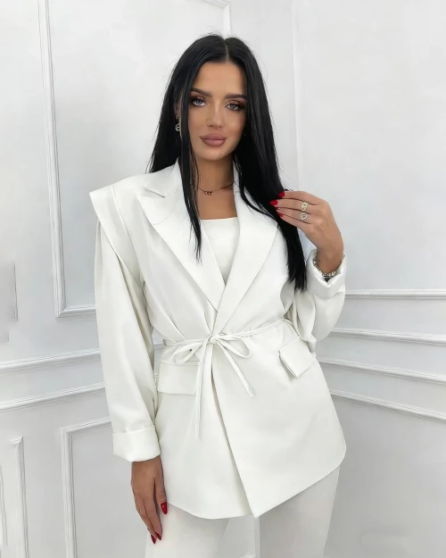 Blazer σακάκι με ρυθμιζόμενη μέση
