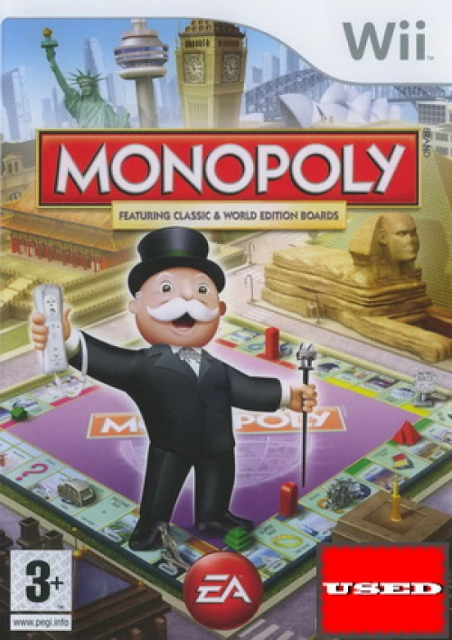 Monopoly Wii USED