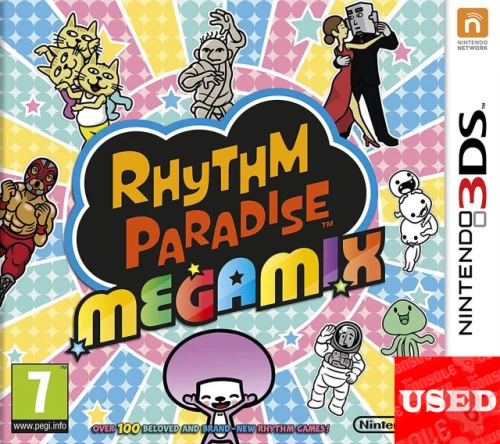 Rhythm Paradise Megamix 3DS USED