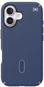 SPECK IPHONE 16 CASE (150688-3206) PRESIDIO PRO + CLICKLOCK (COASTAL BLUE/DUSTGREY)