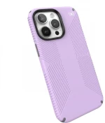 SPECK (150575-9979) IPHONE 15 PRO MAX MAGSAFE CASE, PRESIDIO2 GRIP (SPRING PURPLE/CLOUDY GREY/WHITE)