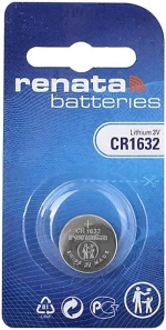 RENATA ΜΠΑΤΑΡΙΕΣ ΝΟΜΙΣΜΑΤΟΣ ΛΙΘΙΟΥ CR1632 3V Li-ion 1 ΤΕΜ. 1/BLISTER