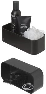 Tiger 2-Store Επιτοίχιο Ράφι 25 cm Black 1500010746  1500010746