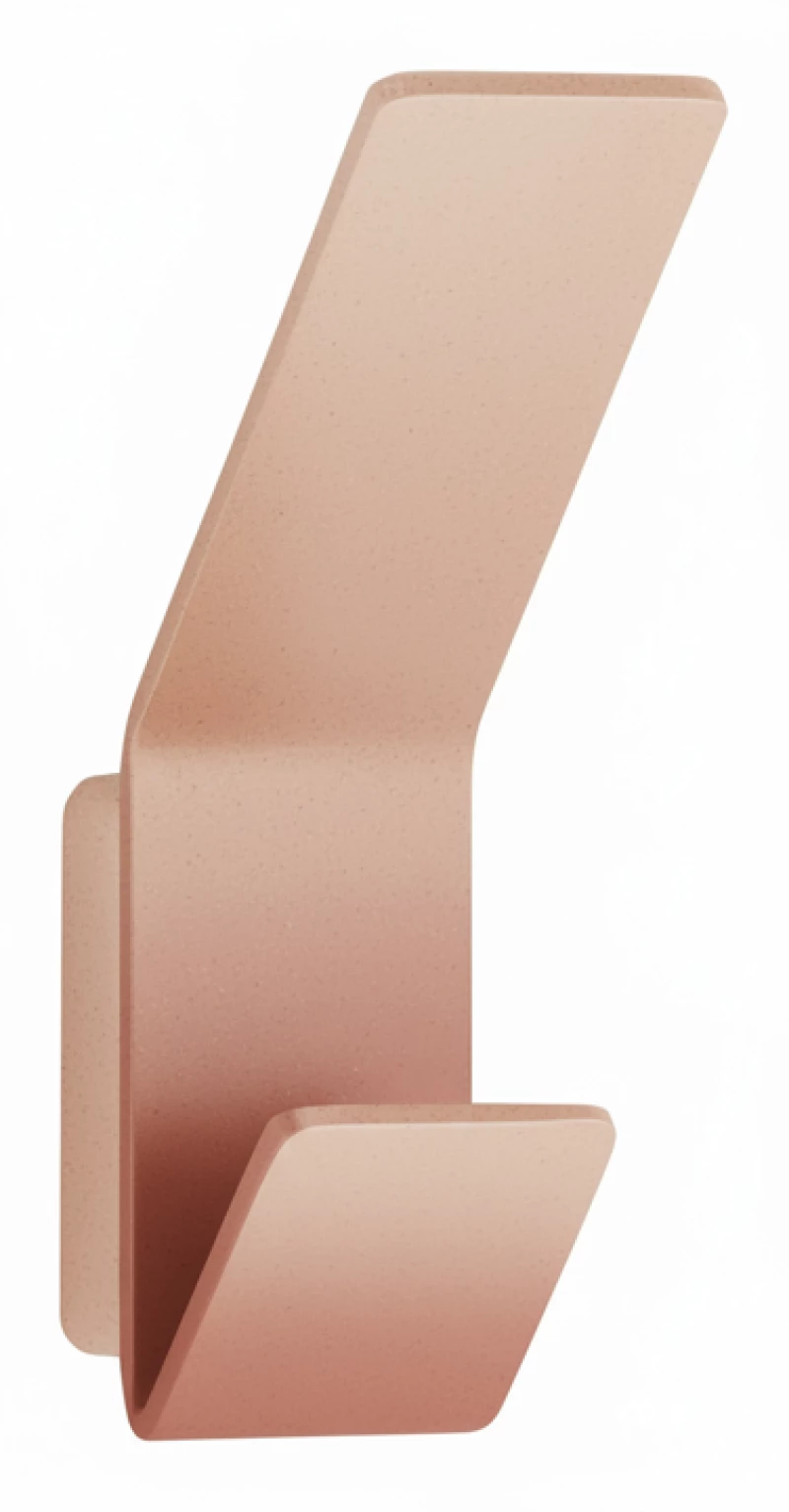 Άγκιστρο Διπλό Rose Sand Bronze Art Shelfy 35FY-R2