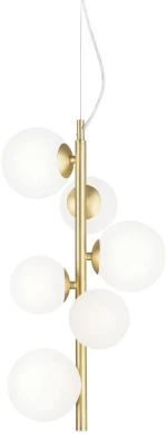 Κρεμαστό Φωτιστικό PERLAGE SP6 Λευκό Ideal Lux 283821