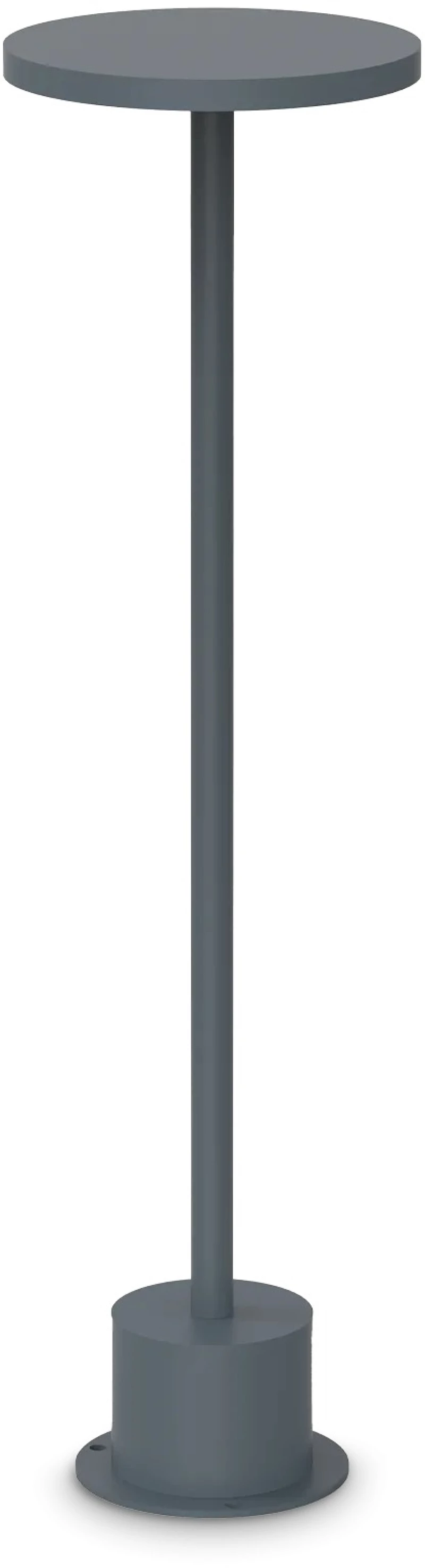 Φωτιστικό Δαπέδου TOFFEE PT D160 H050 Ανθρακί Ideal Lux 347837