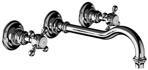 Horus Julia Victoria Julia Victoria Classic Collection - Concealed 3 Hole Basin Set - Polished Nickel 01.263-NB
